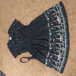 Unique Vintage sci-fi outer space rockets dress